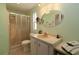Clean bathroom with shower/tub combo at 107 E Saint Johns Way, Apollo Beach, FL 33572