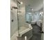 Luxurious bathroom with a large shower, soaking tub, and double vanity at 6218 Bridleford Dr, Wesley Chapel, FL 33545