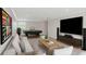Entertainment area with pool table and large TV at 6218 Bridleford Dr, Wesley Chapel, FL 33545