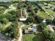 Expansive aerial view of property with a large lot, pool, and several structures at 12922 672 Hwy, Riverview, FL 33579