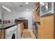 Stackable washer and dryer in the kitchen area at 1120 E Kennedy Blvd # 827, Tampa, FL 33602