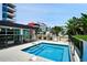 Community hot tub with ample seating at 1120 E Kennedy Blvd # 827, Tampa, FL 33602