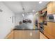 Modern kitchen with stainless steel appliances and granite countertops at 1120 E Kennedy Blvd # 827, Tampa, FL 33602
