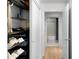 Hallway with access to bathroom and closet at 1120 E Kennedy Blvd # 827, Tampa, FL 33602