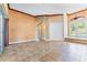 Bright living area featuring tile floors and views to the entryway at 614 Vintage Way, Brandon, FL 33511