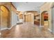 Open living space with tile floors and views into adjacent rooms at 614 Vintage Way, Brandon, FL 33511