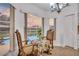 Charming breakfast nook with pool view at 12711 Royal George Ave, Odessa, FL 33556