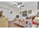 Spacious bedroom with ample closet space and hardwood floors at 12711 Royal George Ave, Odessa, FL 33556