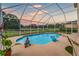 Inviting screened pool area, great for relaxation and fun at 12711 Royal George Ave, Odessa, FL 33556