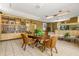 Charming library with built-in bookshelves and wood table at 803 Bayshore Blvd, Tampa, FL 33606