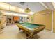 Game room with pool table and wet bar at 803 Bayshore Blvd, Tampa, FL 33606