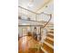Grand staircase with ornate railing leading to upper level at 803 Bayshore Blvd, Tampa, FL 33606