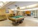 Game room with pool table, bar and lounge seating at 803 Bayshore Blvd, Tampa, FL 33606