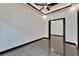 Bedroom featuring marble floors, tray ceiling, and access to other rooms at 6540 Simone Shores Cir, Apollo Beach, FL 33572