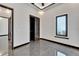 Contemporary bedroom with a sliding closet door and a window at 6540 Simone Shores Cir, Apollo Beach, FL 33572