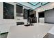 Close up of a modern kitchen featuring black stainless appliances, and lots of custom cabinetry at 6540 Simone Shores Cir, Apollo Beach, FL 33572
