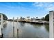 Calm canal with multiple private docks at 6540 Simone Shores Cir, Apollo Beach, FL 33572