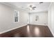 Serene bedroom with hardwood floors, natural light, and ample space for relaxation and personalization at 4606 W Fig St # 4, Tampa, FL 33609