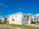 Newly built home with a two-car garage and elevated design at 3431 Sheephead Dr, Hernando Beach, FL 34607