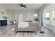 Spacious living room with large windows and access to balcony at 3431 Sheephead Dr, Hernando Beach, FL 34607