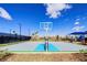 Enjoy a game of basketball on this well-maintained outdoor court at 32588 Tree Of Life Ave, Wesley Chapel, FL 33543