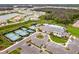Tennis courts, pool, clubhouse, and ample parking at 32588 Tree Of Life Ave, Wesley Chapel, FL 33543