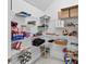 Walk-in pantry with ample shelving for storage at 32588 Tree Of Life Ave, Wesley Chapel, FL 33543