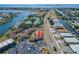 Aerial view of waterfront condo community highlighting property location at 1028 Apollo Beach Blvd # 27, Apollo Beach, FL 33572