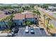 Aerial view of condo and parking at 1028 Apollo Beach Blvd # 27, Apollo Beach, FL 33572