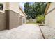 Spacious backyard patio, perfect for outdoor entertaining at 3554 Deer Run S, Palm Harbor, FL 34684