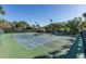 Well-maintained tennis courts surrounded by lush greenery at 1227 Toscano Dr, Trinity, FL 34655