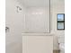 Clean and spacious walk-in shower with tiled walls at 9171 Prospect Ave, Englewood, FL 34224