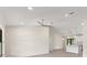 Spacious living room featuring recessed lighting and ceiling fan at 9171 Prospect Ave, Englewood, FL 34224
