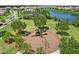 Community playground with swings, slides, and play structures at 7135 Graybrook Dr, Wesley Chapel, FL 33545