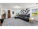 Game room with sectional sofa, dartboard, and media at 7135 Graybrook Dr, Wesley Chapel, FL 33545