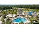 Community pool with playground and cabana at 7135 Graybrook Dr, Wesley Chapel, FL 33545