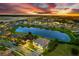 Luxury home community with lakefront properties and upscale houses at 7135 Graybrook Dr, Wesley Chapel, FL 33545