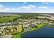 Luxury home community with lake views and lush landscaping at 7135 Graybrook Dr, Wesley Chapel, FL 33545