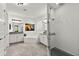 Large bathroom with double vanities, soaking tub, and walk-in shower at 7135 Graybrook Dr, Wesley Chapel, FL 33545