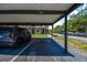 Covered parking spot for one vehicle at 8693 Bardmoor Blvd # 308B, Seminole, FL 33777