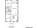 Floor plan displays a one-bedroom, one-bathroom layout, highlighting kitchen and living areas at 8693 Bardmoor Blvd # 308B, Seminole, FL 33777