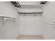 Large closet with double hanging rods and shelving at 8693 Bardmoor Blvd # 308B, Seminole, FL 33777