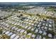Aerial view of a large community of manufactured homes at 5353 Comanche St, Zephyrhills, FL 33542