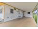 Mobile home exterior with covered porch at 5353 Comanche St, Zephyrhills, FL 33542