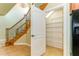 Walk-in pantry with ample shelving for storage at 10426 La Mirage Ct, Tampa, FL 33615