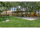Relaxing community park with shaded picnic area, playground, and bench at 10426 La Mirage Ct, Tampa, FL 33615