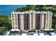 Condo building, water, and golf course views at 2616 Cove Cay Dr # 506, Clearwater, FL 33760