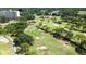 Aerial view of a lush green golf course at 2616 Cove Cay Dr # 506, Clearwater, FL 33760
