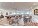 Community game room with pool table and seating area at 2616 Cove Cay Dr # 506, Clearwater, FL 33760