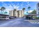 Covered parking area with numerous parking spots at 2616 Cove Cay Dr # 506, Clearwater, FL 33760